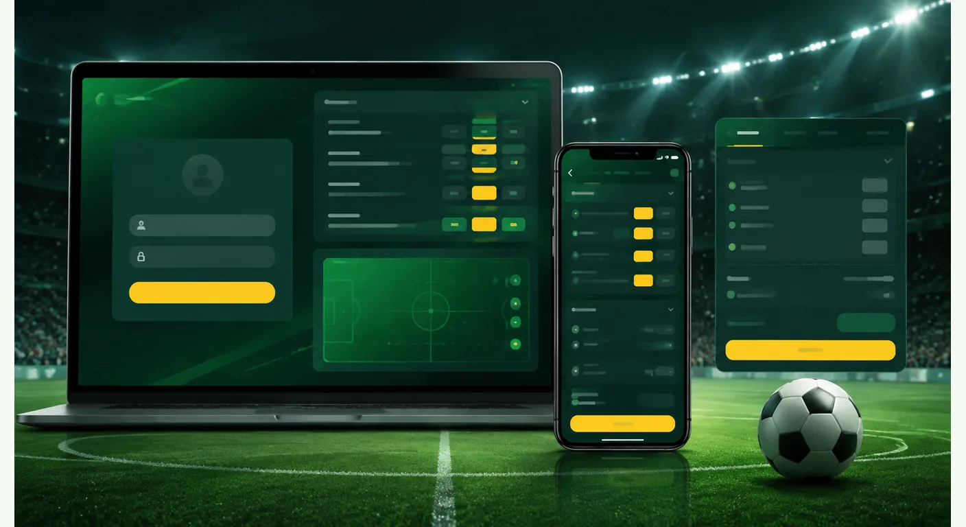 bet365 login – modulo di accesso con e-mail e password su desktop